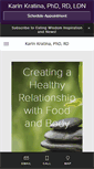 Mobile Screenshot of eatingwisdom.com